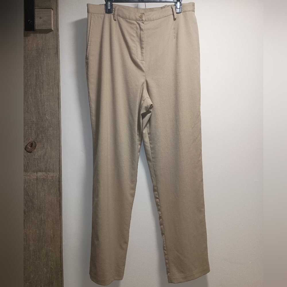 Appleseed Wool Blend Slacks Size Medium Tall